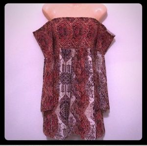 Off the shoulder BOHO DRESS